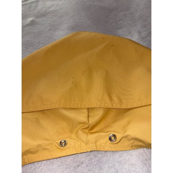 London Fog Trench Coat Womens 9/10 Zip Front Cinched Waist Hooded Rain Jacket - Picture 7 of 7